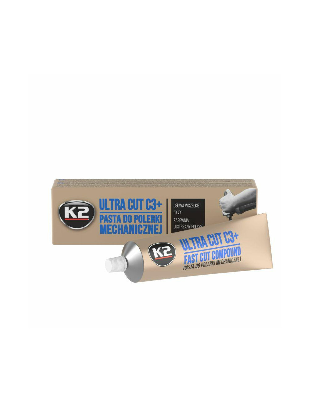 K2 PASTA DO POLERKI MECHANICZNEJ ULTRA CUT C3+ 100G