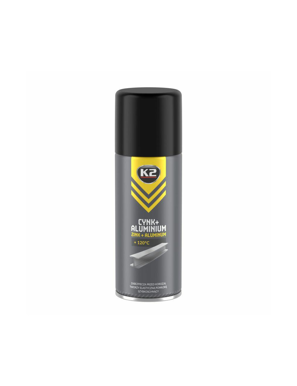 K2 SPRAY ZABEZPIECZA PRZED KOROZJĄ CYNK+ALUMINIUM 400ML