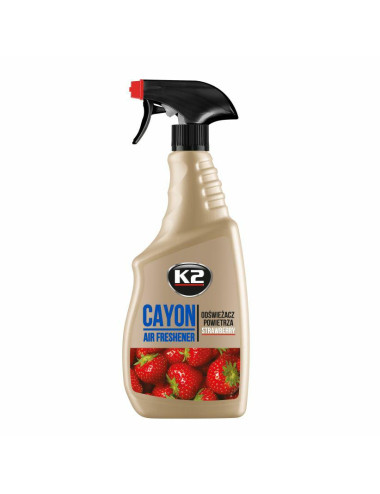 K2 ODŚWIEŻACZ POWIETRZA. CAYON 700 ATOM TRUSKAWKA 700ML