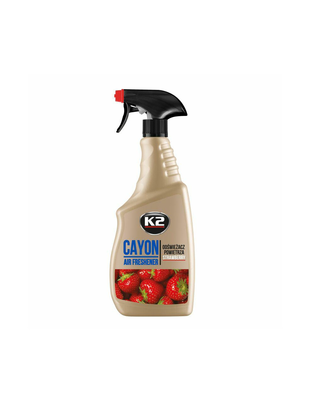 K2 ODŚWIEŻACZ POWIETRZA. CAYON 700 ATOM TRUSKAWKA 700ML