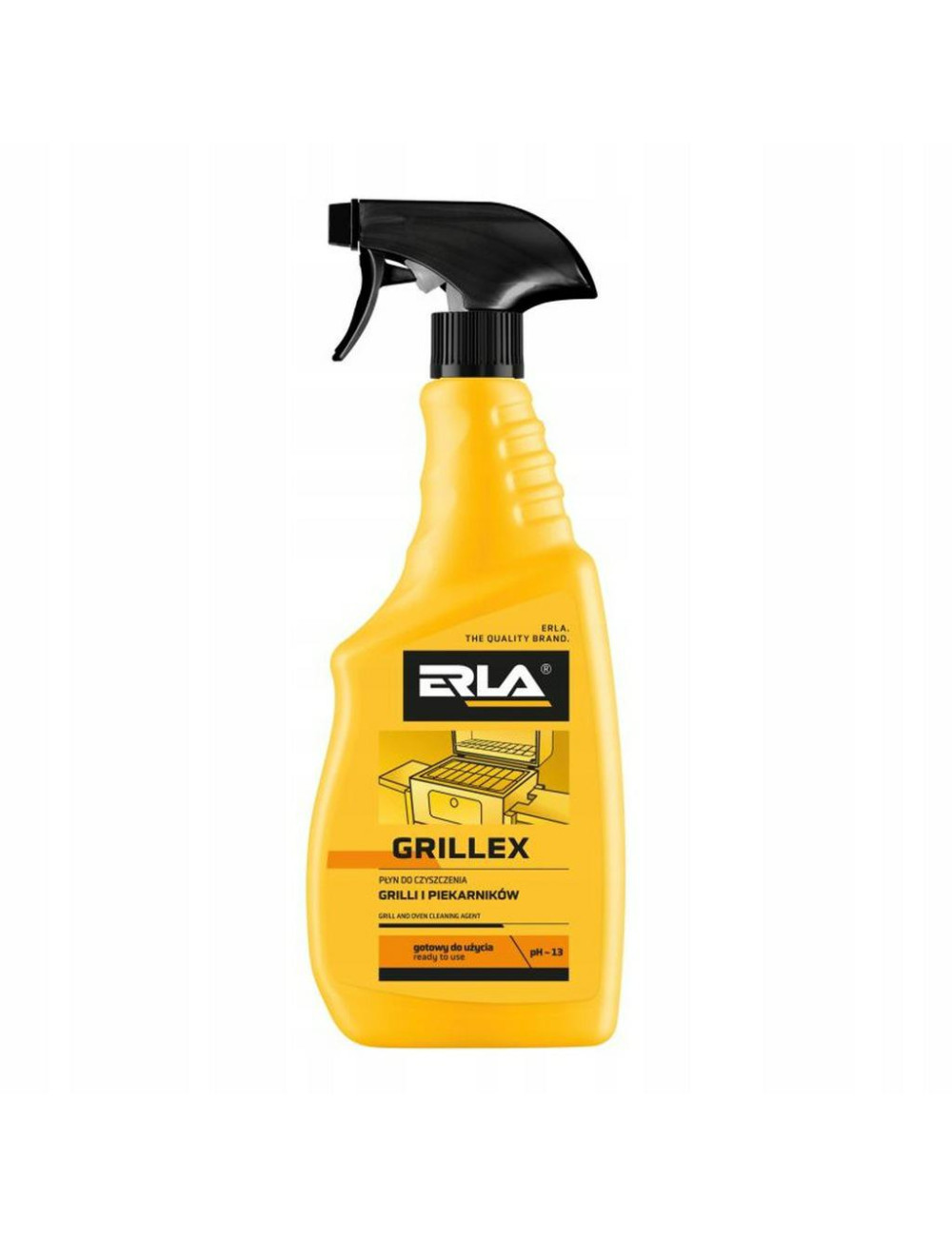 K2 PŁYN DO CZYSZCZENIA GRILLI I PIEKARNIKÓW ERLA GRILLEX 750ML