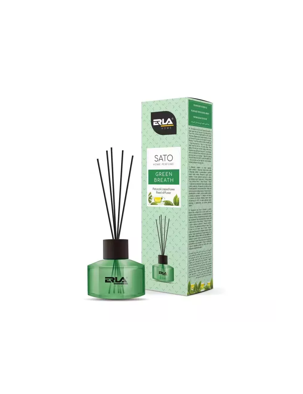 K2 PATYCZKI ZAPACHOWE ERLA SATO 50ML GREEN BREATH