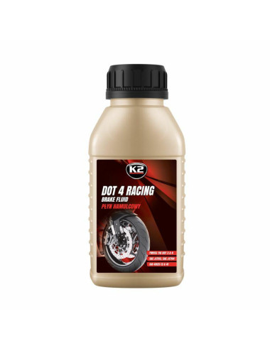 K2 PŁYN HAMULCOWY DOT4 Z CERTYFIKATEM. DOT 4 RACING 250ML
