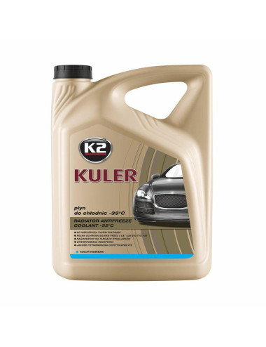 K2 PŁYN DO CHŁODNIC KULER -35C 5L NIEBIESKI