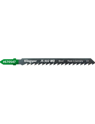 KLINGSPOR BRZESZCZOT DO WYRZYNARKI 100x8x1,25mm JS 302 WQ 5szt.