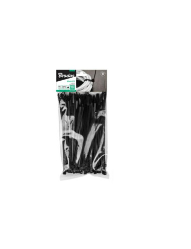 OPASKA PLASTIK CZARNA 4,8x280 100szt.