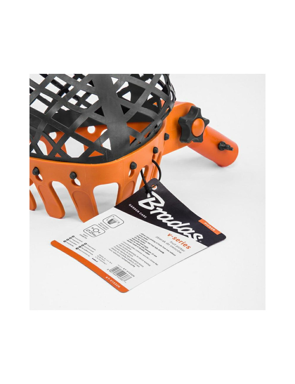 ZBIERAK DO OWOCÓW V-SERIES GUMOWY BEZ TRZONKA