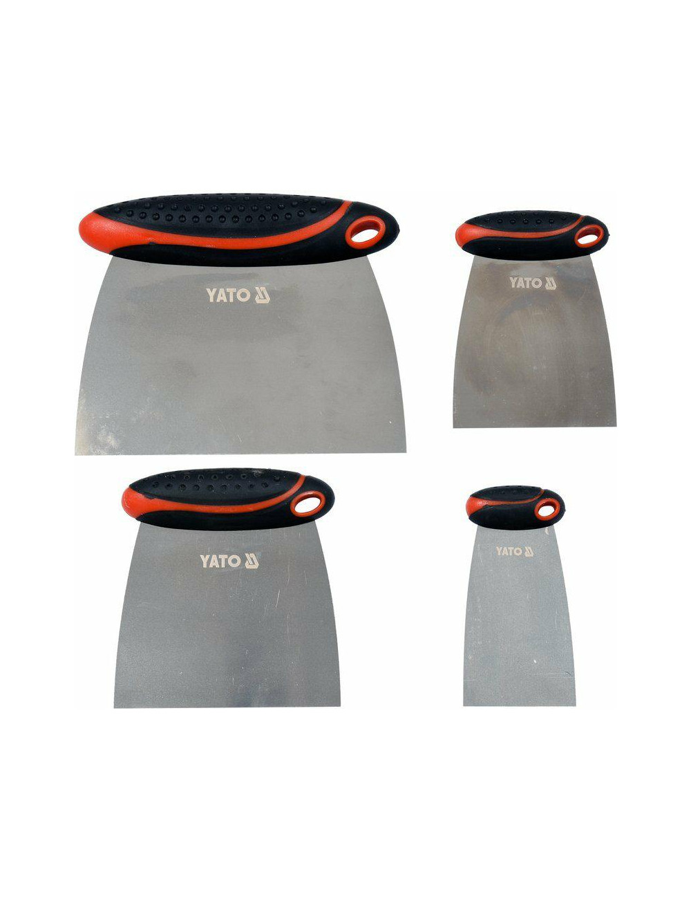 YATO SZPACHELKI NIERDZEWNE "JAPONKI" 4szt.