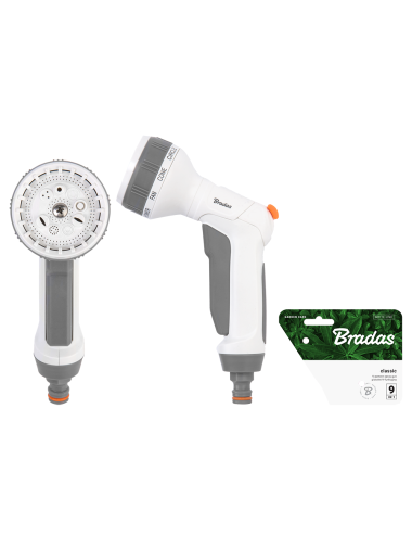 PISTOLET DO WODY 9-FUNKCYJNY CLASSIC WHITE LINE