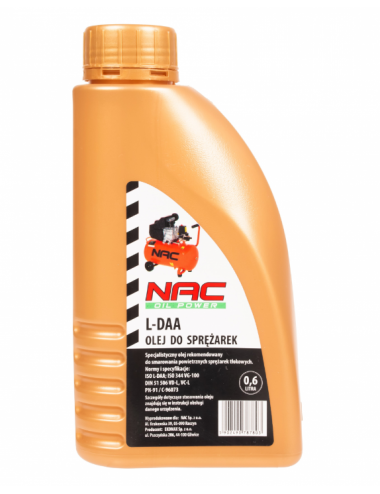 NAC OLEJ DO KOMPRESORÓW LDAA-100 0,6L
