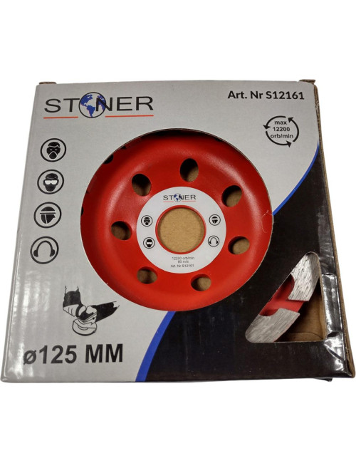 TARCZA DIAMENTOWA DO SZLIFOWANIA 125mm GARNKOWA SILVER