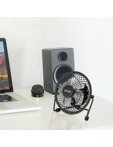 VOLTENO WENTYLATOR BIURKOWY USB 2,5W CZARNY