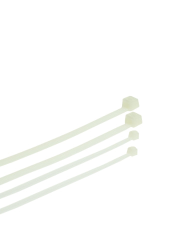 PLASTROL OPASKA PLASTIKOWA BIAŁA 4,8 x 350mm 100szt.