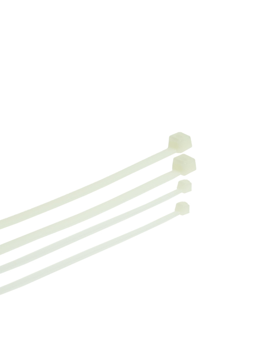 PLASTROL OPASKA PLASTIKOWA BIAŁA 4,8 x 350mm 100szt.