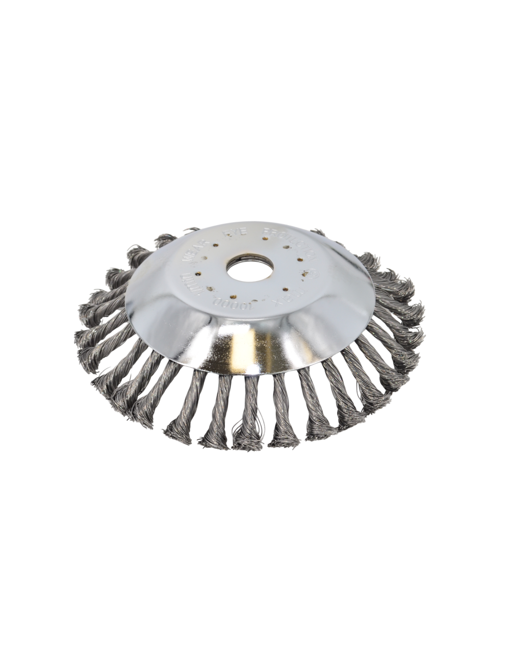 AWTOOLS SZCZOTKA DO KOSY TARCZOWA DRUCIANA 200X25,4mm