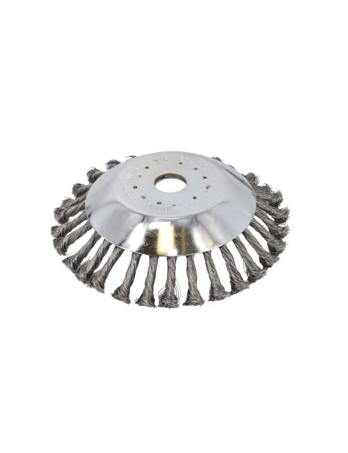 AWTOOLS SZCZOTKA DO KOSY TARCZOWA DRUCIANA 200X25,4mm