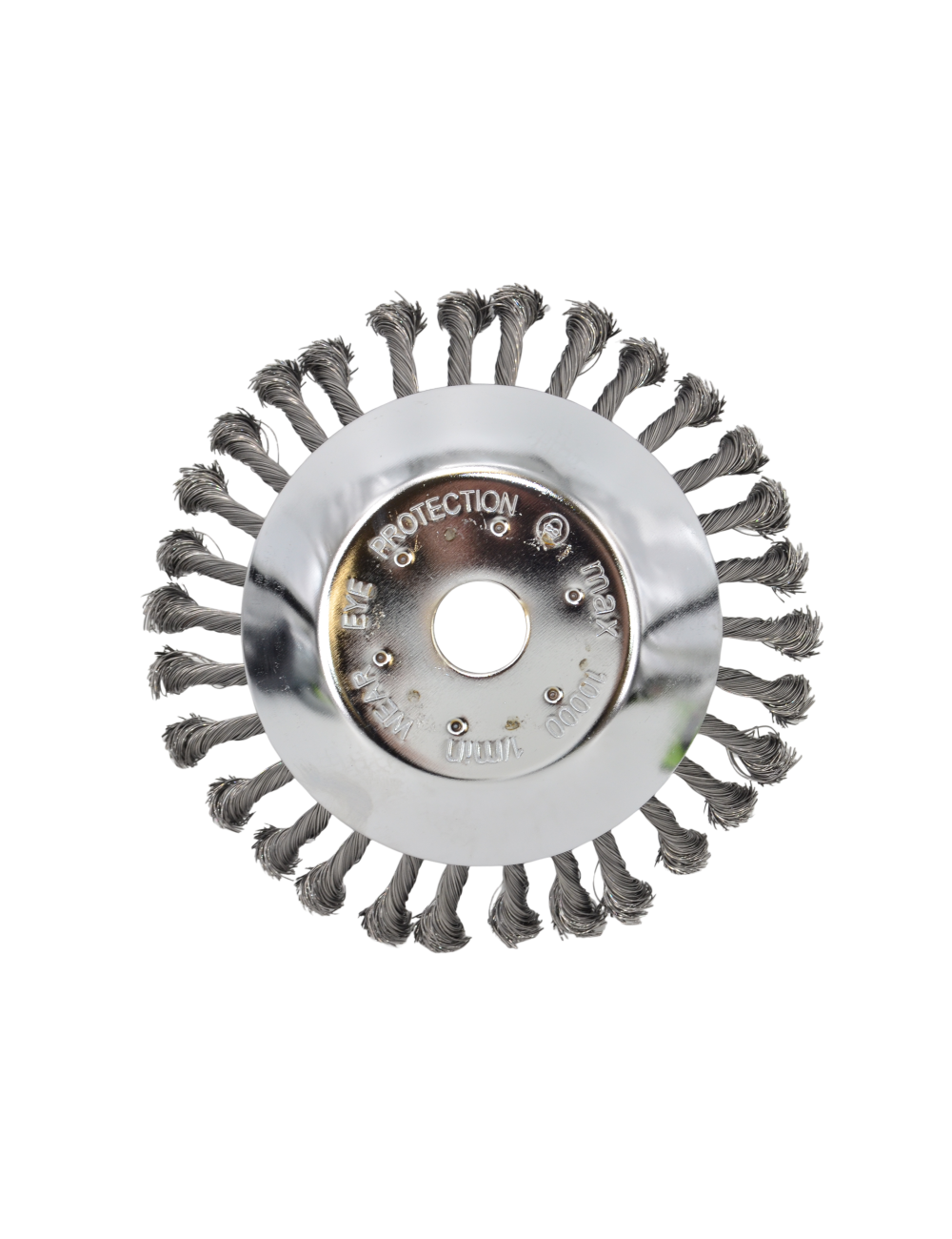 AWTOOLS SZCZOTKA DO KOSY TARCZOWA DRUCIANA 200X25,4mm