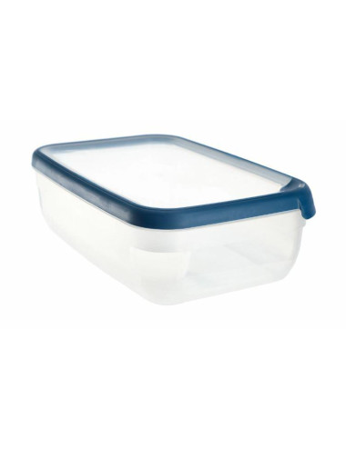 CURVER POJEMNIK PROSTOKĄTNY 4L /TRANSPARENTNY/ NIEBIESKI