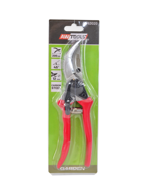 AWTOOLS SEKATOR OGRODOWY 200mm 12mm/ UCHWYT PCV