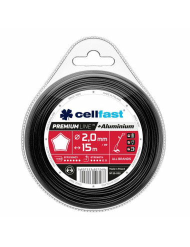 CELLFAST ŻYŁKA TNĄCA PREMIUM 3,0*15m GW. BLISTER