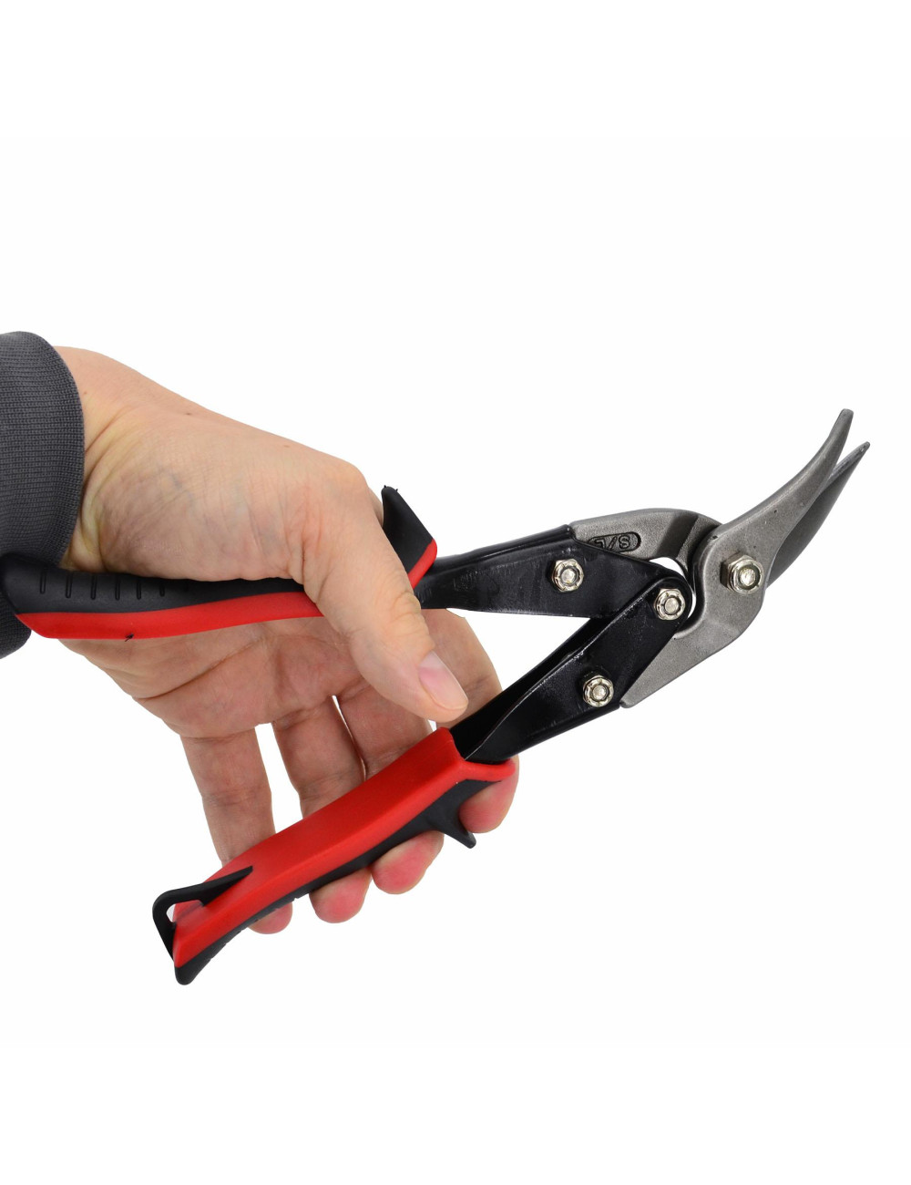 AWTOOLS NOŻYCE DO BLACHY LEWE WYGIĘTE