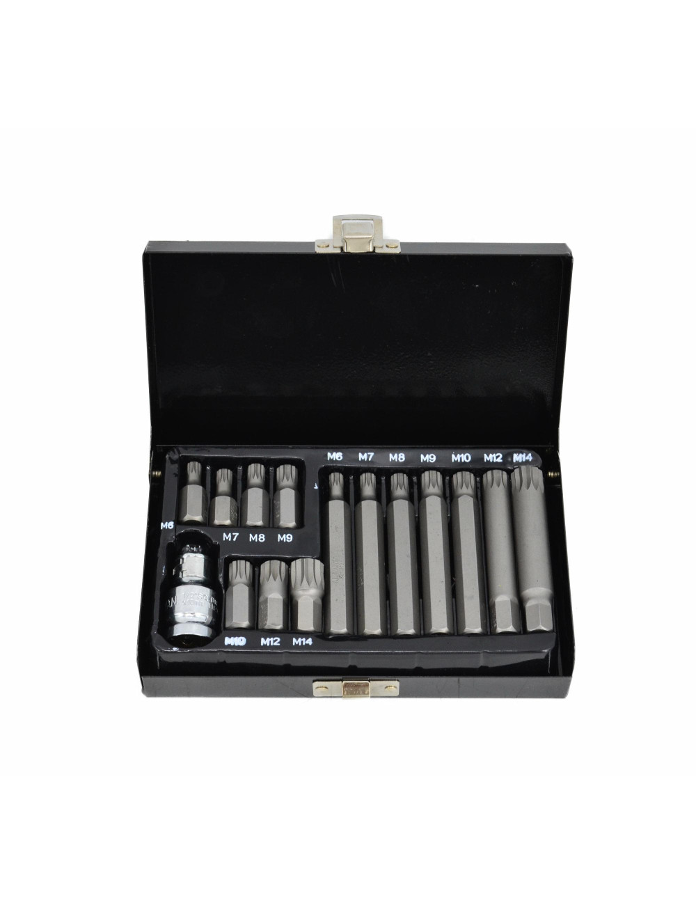 AWTOOLS KOŃCÓWKI SPLINE 15cz. BLACK LINE