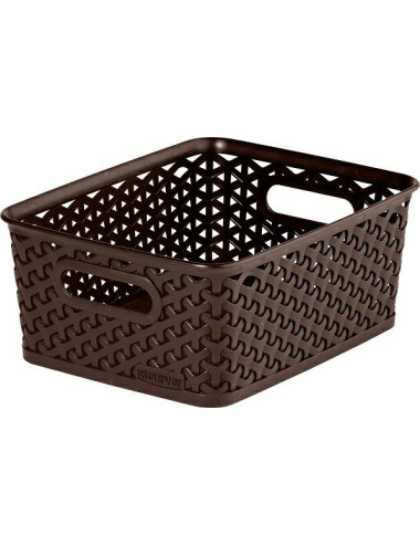 CURVER KOSZYK S 4L /CIEMNY BRĄZ
