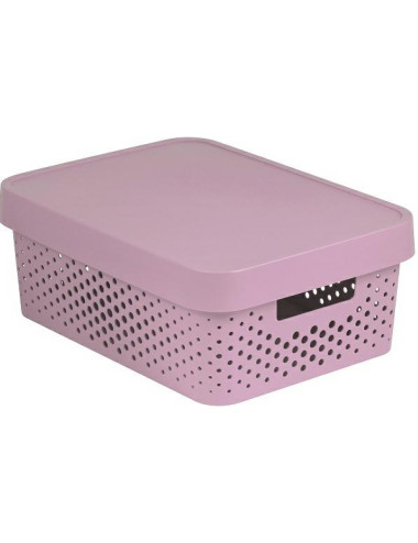 CURVER POJEMNIK AŻUR INFINITY 11L /RÓŻOWY