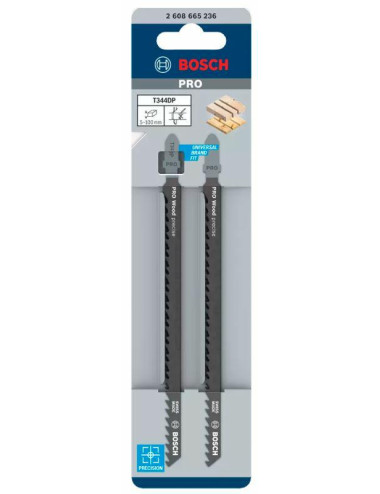 BOSCH BRZESZCZOT T PRO WOOD PRECISE T344DP 152 mm /2szt.
