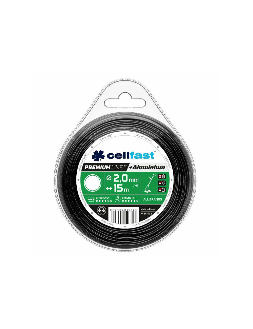 CELLFAST ŻYŁKA TNĄCA PREMIUM 3,0*15m OK. BLISTER