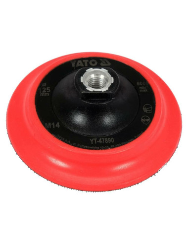 YATO UCHWYT MOCUJĄCY 125mm Z RZEPEM, M14