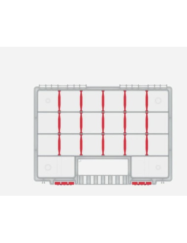 KISTENBERG ORGANIZER NARZĘDZIOWY NORT 35 344 x 249 x 50