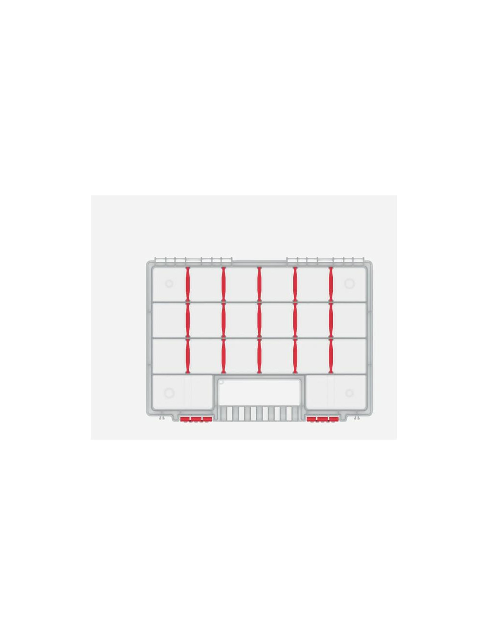 KISTENBERG ORGANIZER NARZĘDZIOWY NORT 35 344 x 249 x 50