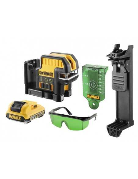 DEWALT LASER LINIOWY 12V DCE0825D1G ZIELONY + 5-PUNKTOWY