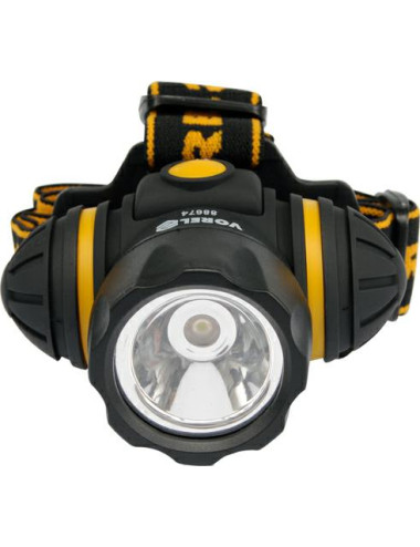 VOREL LATARKA CZOŁOWA 1LED/1W 3-FUNKCJE