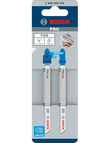 BOSCH BRZESZCZOT T PRO ALU T127D 100 mm /2szt.