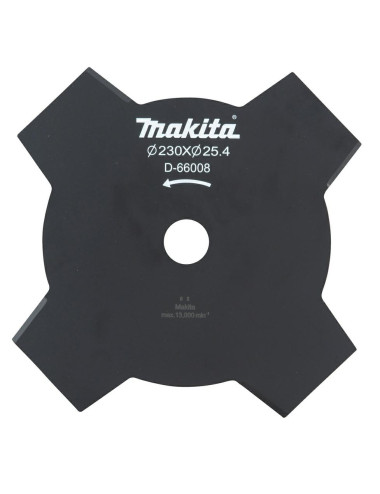 MAKITA NÓŻ DO KOSY 4-ZĘBNY 230x4Tx25.4