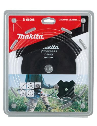 MAKITA NÓŻ DO KOSY 4-ZĘBNY 230x4Tx25.4