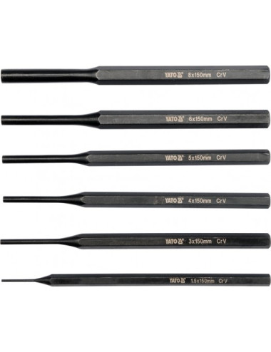 YATO WYBIJAKI ZESTAW 6szt.