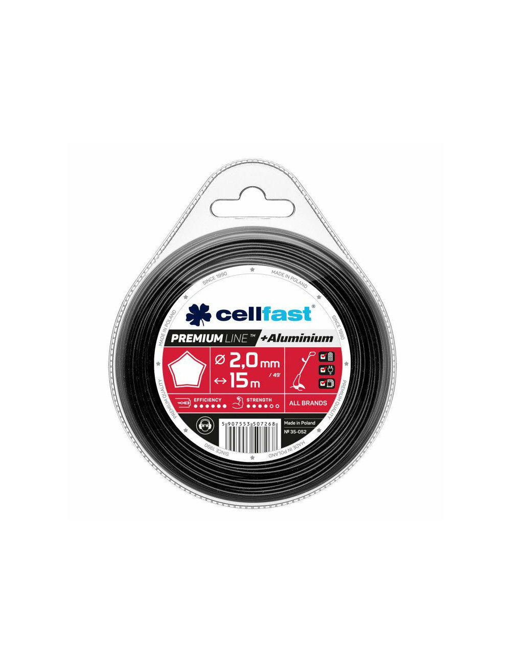 CELLFAST ŻYŁKA TNĄCA PREMIUM 2,7*15m GW. BLISTER