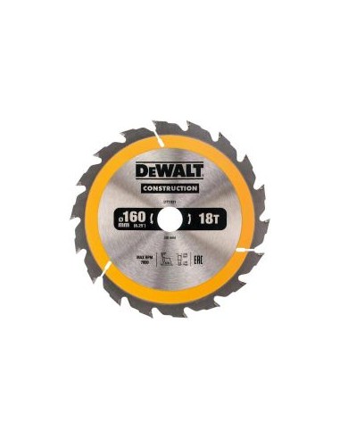 DEWALT PIŁA TARCZ.160x20mmx30z