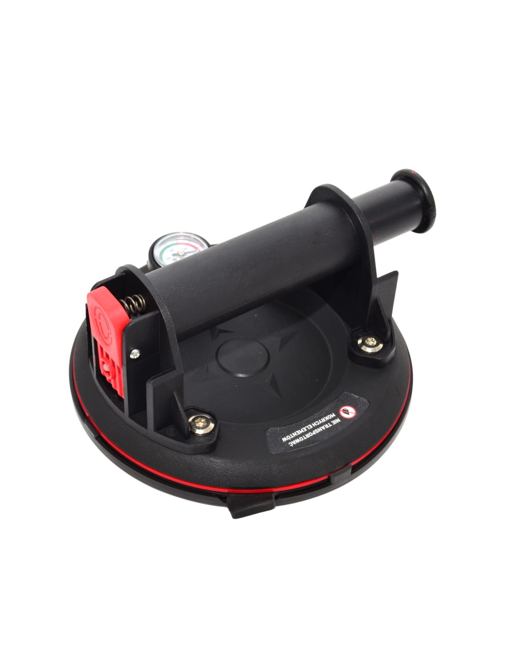 AWTOOLS PRZYSSAWKA PRÓŻNIOWA DO SZYB 1EL 150kg/ Z MANOMETREM