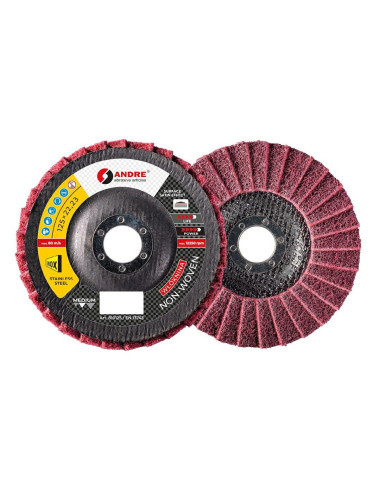 ANDRE ŚCIERNICA WŁÓKNINOWA 125mm ŚREDNIA