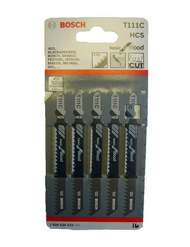 BOSCH BRZESZCZOT T111C 5szt DREWNO