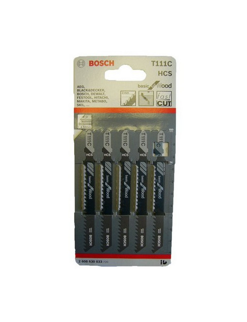 BOSCH BRZESZCZOT T111C 5szt DREWNO