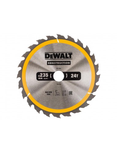 DEWALT PIŁA TARCZ.235x30mmx24z