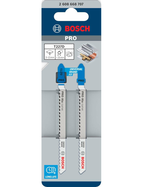 BOSCH BRZESZCZOT T PRO ALU CURVE T227D 100 mm /2szt.