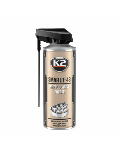 K2 SMAR DO ŁOŻYSK SPRAY ŁT-43 400 ML