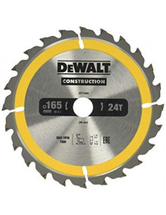 DEWALT PIŁA TARCZ.165x20mmx30z