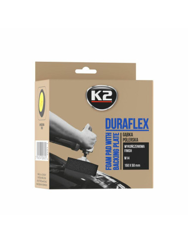 K2 GĄBKA POLERSKA M14 DURAFLEX CZARNA
